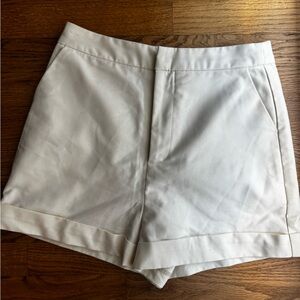 Endless Rose Cream High Waist Shorts